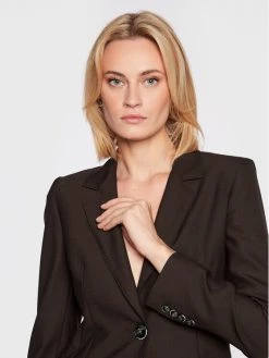 Ολοκαίνουργιο ???? Marella Γυναίκες Σακάκια & Μπλέιζερ Μπλέιζερ Delega 30460726 Καφέ Regular Fit ❤️ -Marella Κατάστημα unnamed file 441