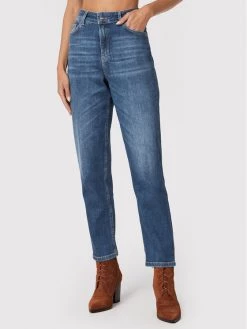 Συμφωνίες ???? Marella Γυναίκες Boyfriends Τζιν Tomboy 31860427 Σκούρο μπλε Relaxed Fit ????