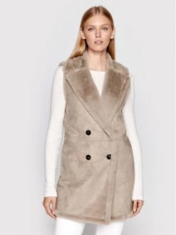 Εξοδος ???? Marella Γυναίκες Γιλέκα Γιλέκο Bosforo 64560125 Καφέ Regular Fit ????