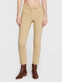 Εξοδος ???? Marella Γυναίκες Υφασμάτινα Παντελόνια Παντελόνι υφασμάτινο Cadore 31360228 Μπεζ Slim Fit ⭐