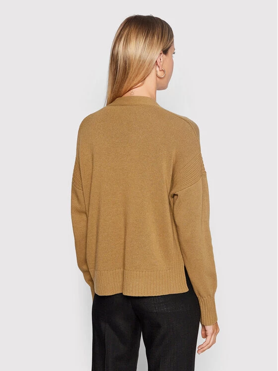 Ολοκαίνουργιο ???? Marella Γυναίκες Ζακέτες Ζακέτα Blasone 33460527 Καφέ Regular Fit ???? 3 Ολοκαίνουργιο ???? Marella Γυναίκες Ζακέτες Ζακέτα Blasone 33460527 Καφέ Regular Fit ???? - Image 3