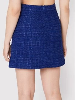 Νέος ???? Marella Γυναίκες Mini Φούστα σε γραμμή Α Garbata 31060428 Σκούρο μπλε Regular Fit ???? -Marella Κατάστημα unnamed file 617
