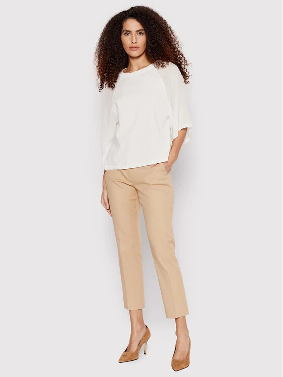 Προϋπολογισμός ???? Marella Γυναίκες Μπλουζάκια Μπλουζάκι Ricamo 39410425 Λευκό Regular Fit ???? 2 Προϋπολογισμός ???? Marella Γυναίκες Μπλουζάκια Μπλουζάκι Ricamo 39410425 Λευκό Regular Fit ???? - Image 2