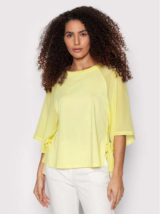 Το φθηνότερο ⌛ Marella Γυναίκες Μπλουζάκια Μπλουζάκι Ricamo 39410425 Κίτρινο Regular Fit ???? 1 Το φθηνότερο ⌛ Marella Γυναίκες Μπλουζάκια Μπλουζάκι Ricamo 39410425 Κίτρινο Regular Fit ????