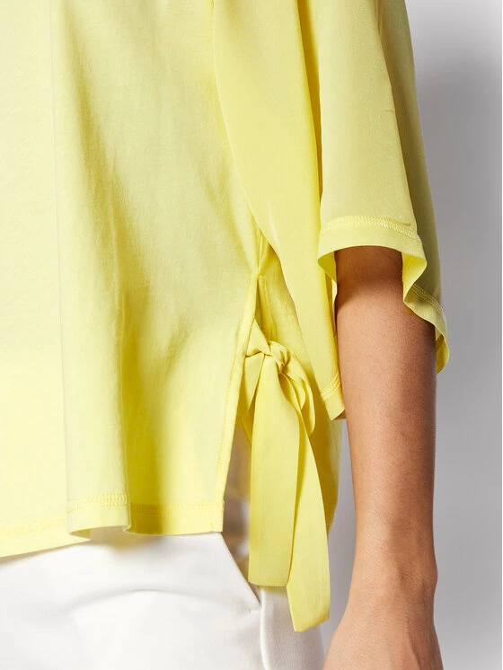 Το φθηνότερο ⌛ Marella Γυναίκες Μπλουζάκια Μπλουζάκι Ricamo 39410425 Κίτρινο Regular Fit ???? 4 Το φθηνότερο ⌛ Marella Γυναίκες Μπλουζάκια Μπλουζάκι Ricamo 39410425 Κίτρινο Regular Fit ???? - Image 4