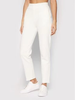 Κουπόνι ???? Marella Γυναίκες Παντελόνια Φόρμας Παντελόνι φόρμας Edipo 37810424 Λευκό Regular Fit ✔️