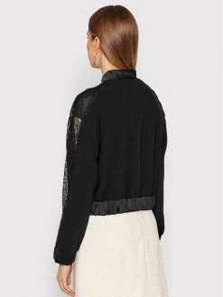 Ολοκαίνουργιο ???? Marella Γυναίκες Μπλούζες Με Φερμουάρ Μπλούζα Suez 30410323 Μαύρο Regular Fit ???? -Marella Κατάστημα unnamed file 682