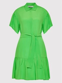 Προώθηση ???? Marella Γυναίκες Φορέματα σε Στυλ Πουκάμισο & Σεμιζιέ Φόρεμα πουκάμισο Erminia 32211121 Πράσινο Regular Fit ???? -Marella Κατάστημα unnamed file 710