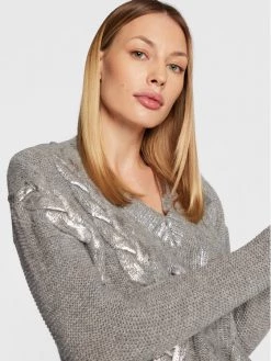 Προώθηση ✔️ Marella Γυναίκες Πουλόβερ Iser 33661627 Γκρι Relaxed Fit ???? -Marella Κατάστημα unnamed file 72