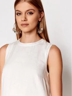 Εξοδος ???? Marella Γυναίκες Καθημερινά Φορέματα Φόρεμα καθημερινό Dixi 32210524 Λευκό Relaxed Fit ???? -Marella Κατάστημα unnamed file 724