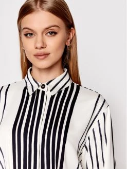 Τοπ 10 ???? Marella Γυναίκες Φορέματα σε Στυλ Πουκάμισο & Σεμιζιέ Φόρεμα πουκάμισο Agnelli 32210623 Λευκό Straight Fit ???? -Marella Κατάστημα unnamed file 729