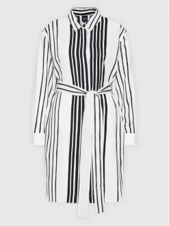 Τοπ 10 ???? Marella Γυναίκες Φορέματα σε Στυλ Πουκάμισο & Σεμιζιέ Φόρεμα πουκάμισο Agnelli 32210623 Λευκό Straight Fit ???? -Marella Κατάστημα unnamed file 730