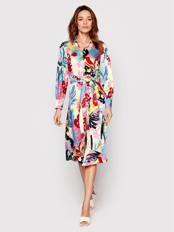 Προώθηση ???? Marella Γυναίκες Φορέματα σε Στυλ Πουκάμισο & Σεμιζιέ Φόρεμα πουκάμισο Verbano 32212021 Έγχρωμο Regular Fit ???? 2 Προώθηση ???? Marella Γυναίκες Φορέματα σε Στυλ Πουκάμισο & Σεμιζιέ Φόρεμα πουκάμισο Verbano 32212021 Έγχρωμο Regular Fit ???? - Image 2