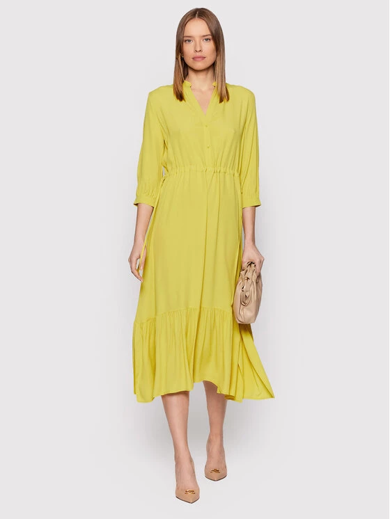 Προϋπολογισμός ???? Marella Γυναίκες Φορέματα σε Στυλ Πουκάμισο & Σεμιζιέ Φόρεμα πουκάμισο Teramo 32211221 Κίτρινο Regular Fit ❤️ 1 Προϋπολογισμός ???? Marella Γυναίκες Φορέματα σε Στυλ Πουκάμισο & Σεμιζιέ Φόρεμα πουκάμισο Teramo 32211221 Κίτρινο Regular Fit ❤️