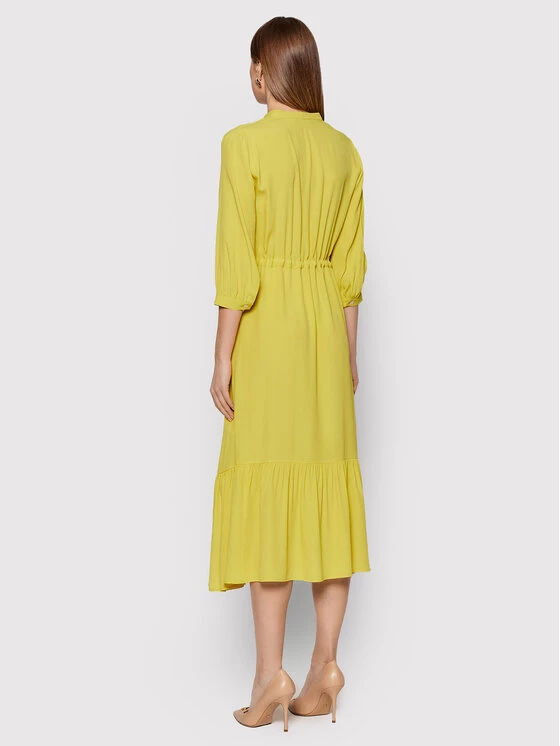 Προϋπολογισμός ???? Marella Γυναίκες Φορέματα σε Στυλ Πουκάμισο & Σεμιζιέ Φόρεμα πουκάμισο Teramo 32211221 Κίτρινο Regular Fit ❤️ 3 Προϋπολογισμός ???? Marella Γυναίκες Φορέματα σε Στυλ Πουκάμισο & Σεμιζιέ Φόρεμα πουκάμισο Teramo 32211221 Κίτρινο Regular Fit ❤️ - Image 3