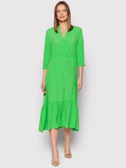 Προϋπολογισμός ⌛ Marella Γυναίκες Φορέματα σε Στυλ Πουκάμισο & Σεμιζιέ Φόρεμα πουκάμισο Teramo 32211221 Πράσινο Regular Fit ???? -Marella Κατάστημα unnamed file 782