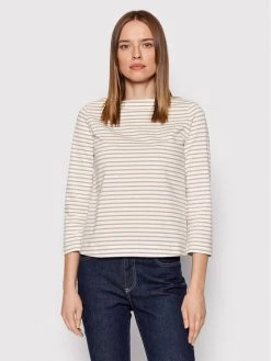 Αγορά ???? Marella Γυναίκες Μπλουζάκια Μπλουζάκι Dafne 39710624 Λευκό Regular Fit Μπεζ ⌛