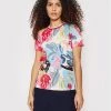 Κουπόνι ???? Marella Γυναίκες T-shirts T-Shirt Garden 39710221 Έγχρωμο Regular Fit ????