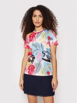 Κουπόνι ???? Marella Γυναίκες T-shirts T-Shirt Garden 39710221 Έγχρωμο Regular Fit ????