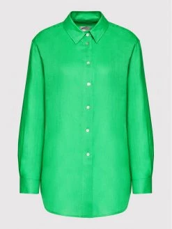 Καλύτερη πώληση ✨ Marella Γυναίκες Casual Πουκάμισα Πουκάμισο Fragore 31111624 Πράσινο Regular Fit ???? -Marella Κατάστημα unnamed file 912