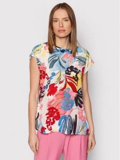 Η καλύτερη συμφωνία ???? Marella Γυναίκες Μπλουζάκια Μπλουζάκι Rivera 31111521 Έγχρωμο Regular Fit ⭐