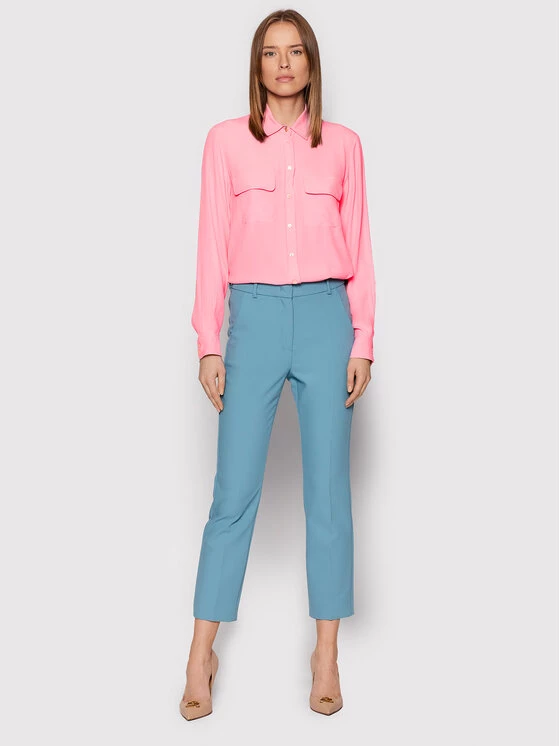 Εξοδος ⌛ Marella Γυναίκες Casual Πουκάμισα Πουκάμισο Marina 31110921 Ροζ Regular Fit ???? 2 Εξοδος ⌛ Marella Γυναίκες Casual Πουκάμισα Πουκάμισο Marina 31110921 Ροζ Regular Fit ???? - Image 2