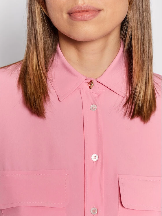 Εξοδος ⌛ Marella Γυναίκες Casual Πουκάμισα Πουκάμισο Marina 31110921 Ροζ Regular Fit ???? 4 Εξοδος ⌛ Marella Γυναίκες Casual Πουκάμισα Πουκάμισο Marina 31110921 Ροζ Regular Fit ???? - Image 4