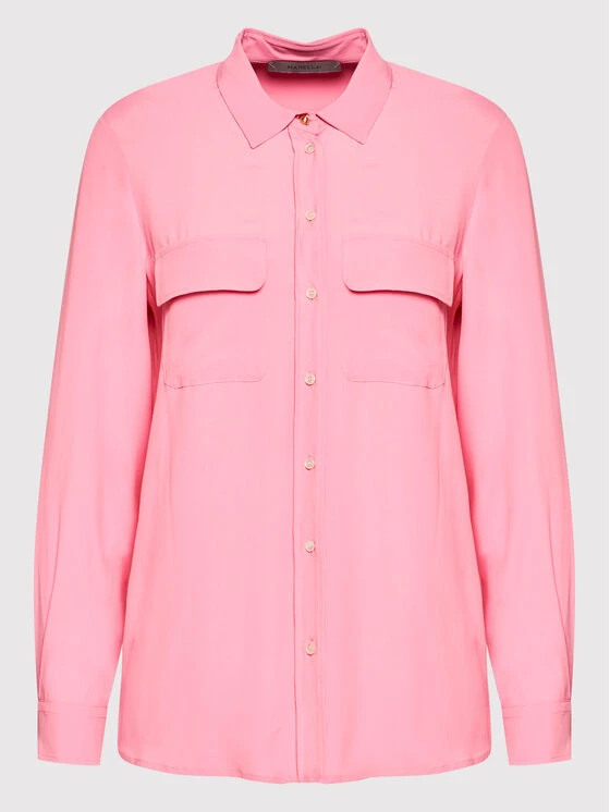 Εξοδος ⌛ Marella Γυναίκες Casual Πουκάμισα Πουκάμισο Marina 31110921 Ροζ Regular Fit ???? 5 Εξοδος ⌛ Marella Γυναίκες Casual Πουκάμισα Πουκάμισο Marina 31110921 Ροζ Regular Fit ???? - Image 5