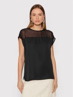 Προϋπολογισμός ⭐ Marella Γυναίκες Μπλουζάκια Μπλουζάκι Alfeo 31110623 Μαύρο Regular Fit ????