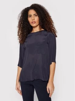 Κουπόνι ???? Marella Γυναίκες Μπλουζάκια Μπλουζάκι Indole 31110821 Σκούρο μπλε Regular Fit ⌛