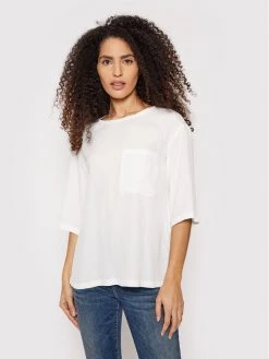 ΧΟΝΔΡΙΚΟ ΕΜΠΟΡΙΟ ⭐ Marella Γυναίκες Μπλουζάκια Μπλουζάκι Indole 31110821 Λευκό Regular Fit ????