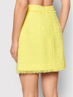 Αγορά ???? Marella Γυναίκες Mini Φούστα σε γραμμή Α Higher 31010321 Κίτρινο Regular Fit ???? -Marella Κατάστημα unnamed file 980