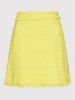 Αγορά ???? Marella Γυναίκες Mini Φούστα σε γραμμή Α Higher 31010321 Κίτρινο Regular Fit ???? -Marella Κατάστημα unnamed file 982