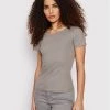 Flash Sale ???? Marella Γυναίκες T-shirts T-Shirt Ileo 39710125 Γκρι Slim Fit ❤️