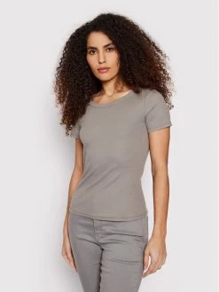 Flash Sale ???? Marella Γυναίκες T-shirts T-Shirt Ileo 39710125 Γκρι Slim Fit ❤️